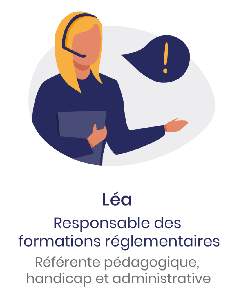 léa, responsable de formation