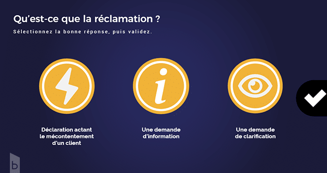 Exemple d'exercice d'ancrage.