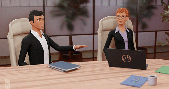 Exemple de mise en situation 3D.
