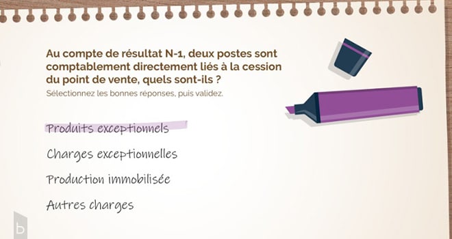 Exemple d'exercice