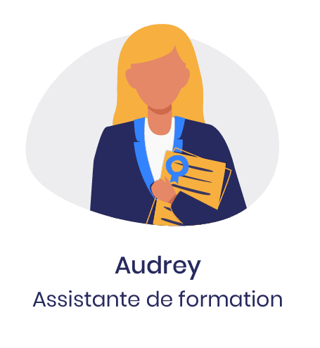 audrey, assistante de formation